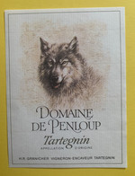 19814 - Loup Domaine De Penloup Tartegnin H.R.Gränicher - Autres & Non Classés