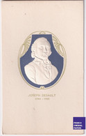 Joseph Desault 1744-1795 Carte Portrait Gaufrée Galerie Berühmter ärzte Tropon Werke Docteur Médecine Jugendstil A80-69 - Collezioni