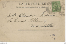 TUNISIE ( Ex Colonie France 1913 ) - Cachet Postal Regence De Tunis Sur Timbre Armoiries ( 1899 ) CP Mariage Arabe - Lettres & Documents