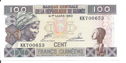 GUINEE 100 FRANCS 1998 UNC P 35 - Guinea