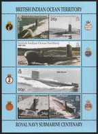 BIOT 2001 - Mi-Nr. 260-265 ** - MNH - U-Boote / Submarines - British Indian Ocean Territory (BIOT)