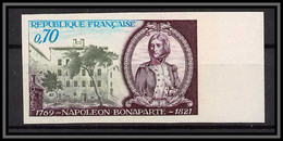 France N°1610 Napoleon Bonaparte Cote 95 Non Dentelé ** MNH (Imperf) - Napoleon