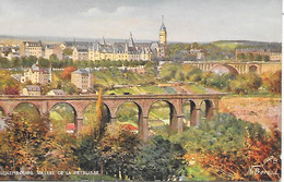 LUXEMBOURG -  Vallée De La Petrusse ( Illustrateur BERAUD ) - Luxembourg - Ville