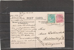New South Wales SHIP ROOM Sydney POSTCARD 1911 - Cartas & Documentos