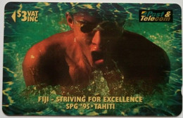 Fiji  $3  14FPB  " Sports Series - Swimming " - Fiji