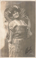 CPA Style Japonnais - Femme Avec Un Obi Et Eventail  - S Langfier - Oblitéré à Berlin En 1905 - R P C - Other & Unclassified