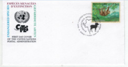 Nations Unies - Nex York "Faune En Voie D'extinction" - Enveloppe 1er Jour Oblitérée N° 872 De 2002 - Used Stamps