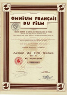 - Titre De 1928 - Omnium Français Du Film - Société Anonyme - - Cinéma & Théatre