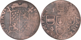 Pays-Bas Féodaux - Belgique - Principauté épiscopale De Liège - 1745 - Liard - Jean-Théodore De Baviêre - 06-162 - Monedas Provinciales