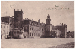 1911 CARPI 1 CASTELLO DEL PIO ORA COMUNALE   MODENA - Carpi