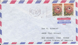 South Africa Air Mail Cover Sent To USA 2-11-1979 - Luchtpost
