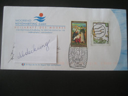 Österreich- Christkindl 13.12.2006, Geschäfts-Brief Mit "Stummen Stempel" Vom Moorbad Neydharting In Wimsbach - Lettres & Documents