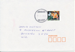 Australia Single Franked Cover Sent From "DENMARK" To Victoria 18-8-2010 (Denmark Is A Little Village In Great Southern) - Cartas & Documentos