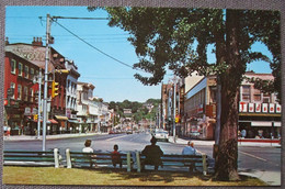 USA UNITED STATES EASTON PENNSYLVANIA TOWN CENTER SQUARE CARD POSTCARD ANSICHTSKARTE CARTOLINA CARTE POSTALE CP PC AK - Spokane