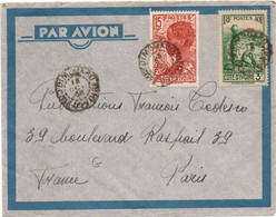 1938 - ENVELOPPE PAR AVION De DIMBOKRO (COTE D'IVOIRE) - Lettres & Documents