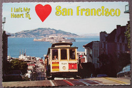 USA UNITED STATES SAN FRANCISCO CABLE CAR HILL UP CARD KARTE POSTCARD ANSICHTSKARTE CARTOLINA CARTE POSTALE CP PC AK - Spokane