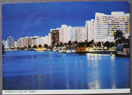 USA UNITED STATES INDIAN CREEK MIAMI BEACH SEA FRONT CARD KARTE POSTCARD ANSICHTSKARTE CARTOLINA CARTE POSTALE CP PC AK - Spokane