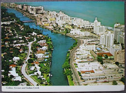 USA UNITED STATES FLORIDA BEACH INDIAN CREEK MIAMI CARD KARTE POSTCARD ANSICHTSKARTE CARTOLINA CARTE POSTALE CP PC AK - Spokane