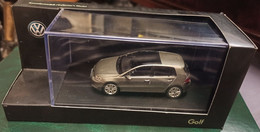 VW GOLF 7 VII GT TSI TDI HIGHLINE 5 DOOR LIMESTONE GREY 1:43 HERPA (DEALER MODEL) RARE 5G4.099.300. EV1 - Herpa