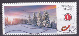 Belgien My Stamp Winterlandschaft O/used (A2-49) - Altri & Non Classificati