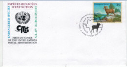 Nations Unies - "Faune En Voie De Disparition" - Enveloppe 1er Jour Oblitérée N° 873 De 2002 - Used Stamps