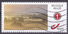 Belgien My Stamp Landschaft Im Nebel O/used (A2-49) - Otros & Sin Clasificación