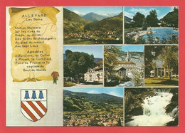 Delcampe - C.P.M.( 38 )« ALLEVARD-LES-BAINS » Vues Diverses - Jolie Multi-Vues Générales    X2phots - Allevard
