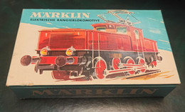 MARKLIN 3001 - Motrice électique LOCOMOTIVE De Manoeuvre E 63 En Boite D'origine Non Joué Jouet Comme Neuf + Notice - HO - Loks