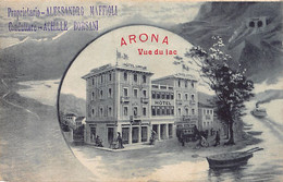 ARONA (NO) Hôtel Simplon - Ed. Sconosciuto - Altri & Non Classificati