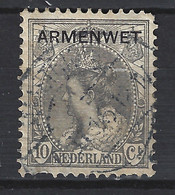 NVPH Nederland Netherlands Pays Bas Niederlande Armenwet 7 Used ; Dienst Zegel, Service Stamp, Timbre Cour, Sello Oficio - Service