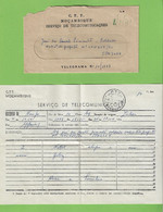 História Postal - Filatelia - Telegrama - Telegram - Philately - Portugal - Moçambique - Storia Postale