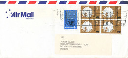 Australia Air Mail Cover Sent To Denmark 11-4-1988 Topic Stamps - Storia Postale