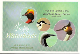 HONGKONG, Booklet 67, 2003, Waterbirds, Joint Issue With Sweden - Cuadernillos