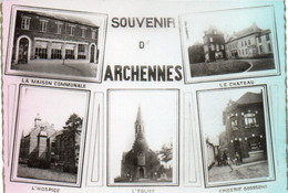 Souvenir D'Archennes Carte Multi Vues N'a Pas Circulé - Graven