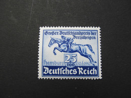 DR Nr. 746, 1940, Preis Der Dreijährigen, Blaue Band, Postfrisch - Ongebruikt