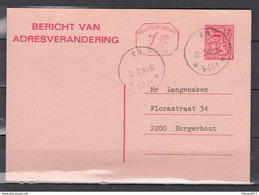 Postkaart Van On (sterstempel) Naar Borgerhout - Cachets à étoiles