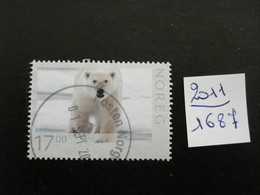 Norvège 2011 - Ours Polaire - Y.T. 1687 - Oblitéré - Used - Used Stamps