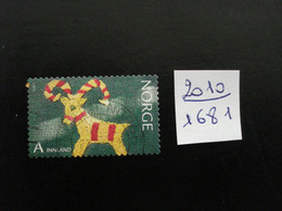 Norvège 2010 - Noël (Bouc) - Y.T. 1681 - Oblitéré - Used - Used Stamps