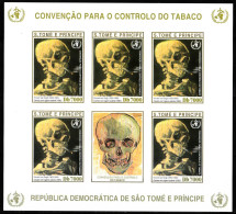 1981 St. Tomé E Principe Controllo Del Tabacco MNH** Fo109 - Polucion