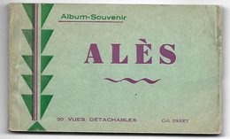 ALES - Carnet De 20 Cartes Postales Détachables - Alès