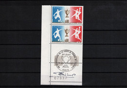 France 1977 60th Anniversary Of The French Cup Signed Pair Postfrisch / MNH - 2010 – África Del Sur