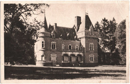 CPSM DE COURTENAY  (ISERE)  CHÂTEAU DE LANCIN - CÔTE SUD - Vénosc