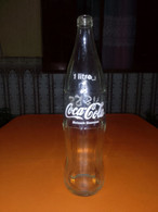 Bouteille En Verre Coca Cola 1 Litre Vide - Other & Unclassified
