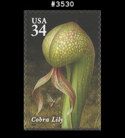 #3530 MNH Cobra Lily - Unused Stamps