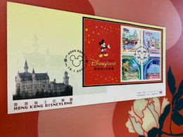 Hong Kong FDC Stamp Disneyland 2003 - FDC