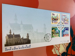 Hong Kong FDC Stamp Disneyland 2003 - FDC