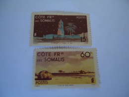SOMALI COAST    MNH   STAMPS    LANDSCAPES - Autres & Non Classés