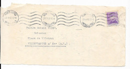 PRINCIPAUTE DE MONACO -1943 - Cartas & Documentos
