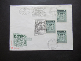 Österreich 1968 Nr.1276 (3) FDC Ersttag 150 Jahre Weihnachtslied Stille Nacht, Heilige Nacht. Oberndorf Bei Salzburg - Storia Postale