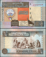 Kuwait 1/4 Dinar. L.1968 (2006) Unc. Banknote Cat# P.23f - Kuwait